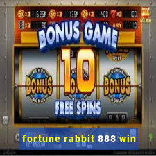 fortune rabbit 888 win