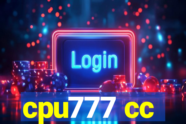 cpu777 cc