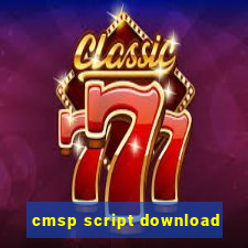 cmsp script download