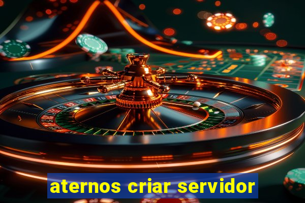 aternos criar servidor