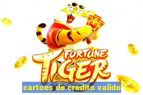 cartoes de credito valido