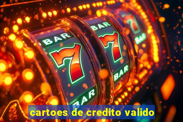 cartoes de credito valido