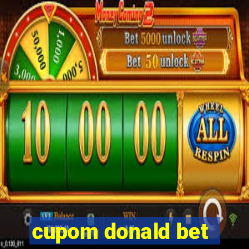 cupom donald bet