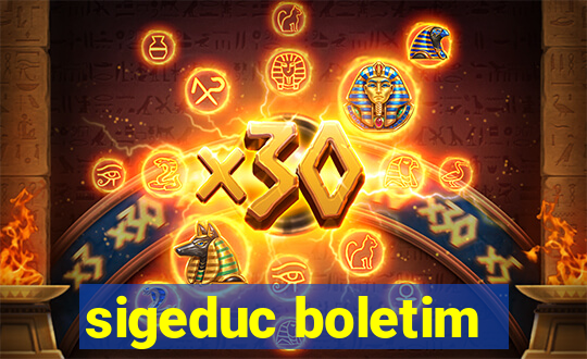 sigeduc boletim