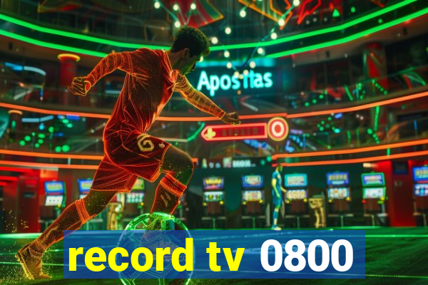 record tv 0800