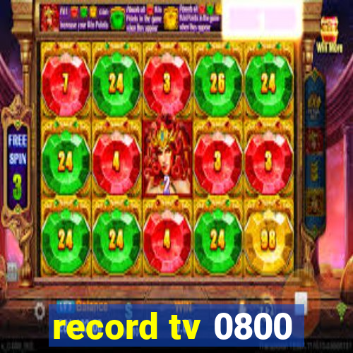 record tv 0800