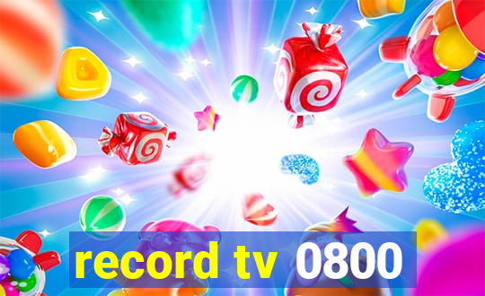 record tv 0800