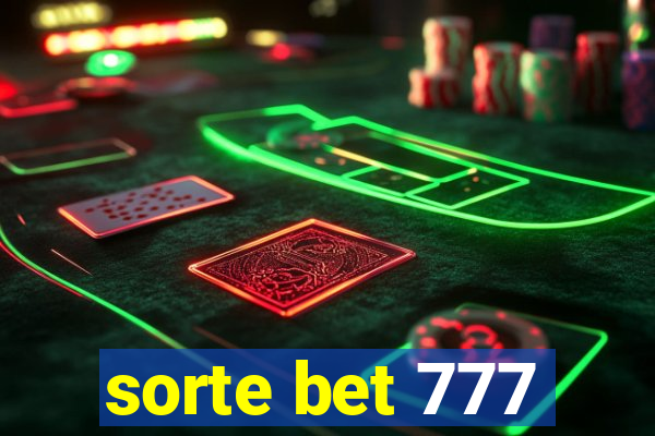 sorte bet 777