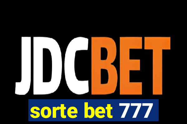 sorte bet 777