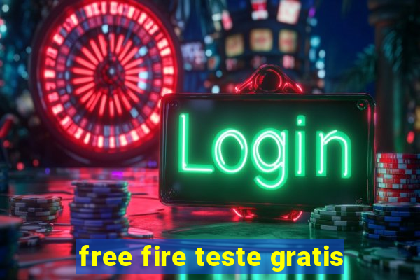 free fire teste gratis