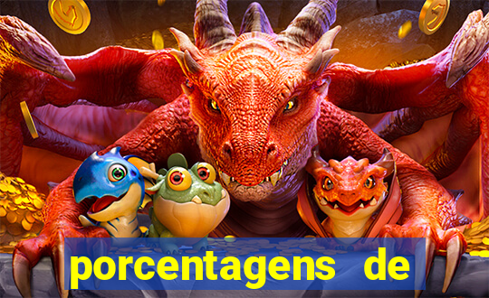 porcentagens de jogos pagantes