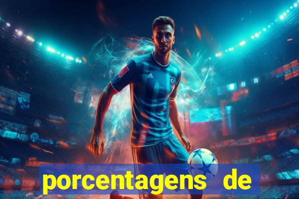 porcentagens de jogos pagantes