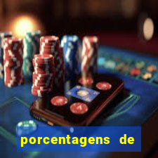 porcentagens de jogos pagantes