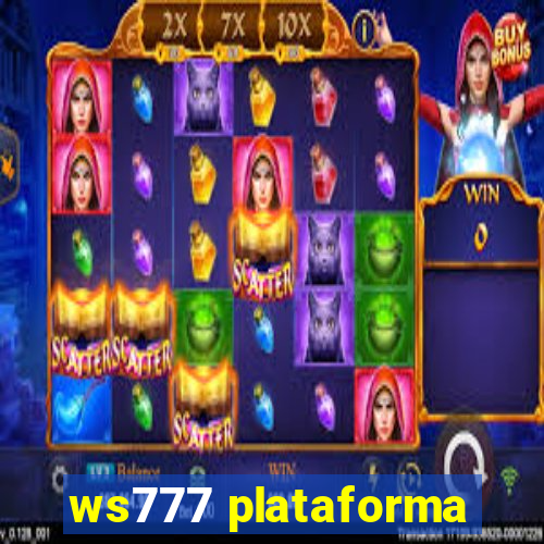 ws777 plataforma