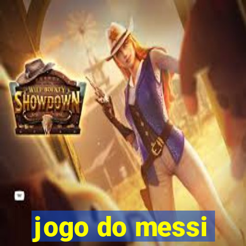 jogo do messi