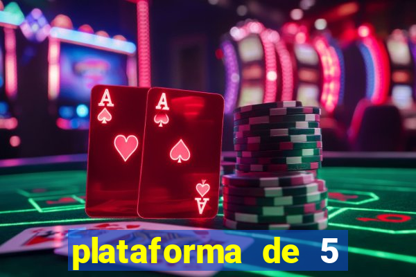 plataforma de 5 reais tigre