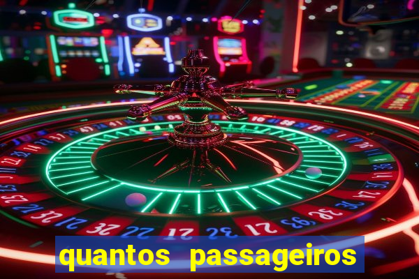 quantos passageiros cabem em um navio de cruzeiro