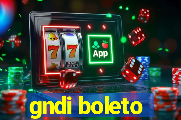 gndi boleto