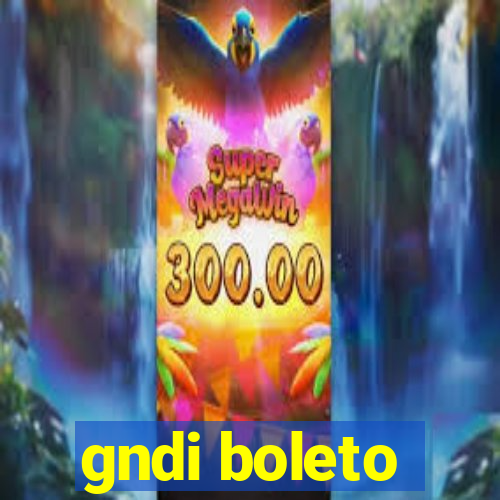 gndi boleto