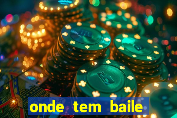 onde tem baile hoje em joinville