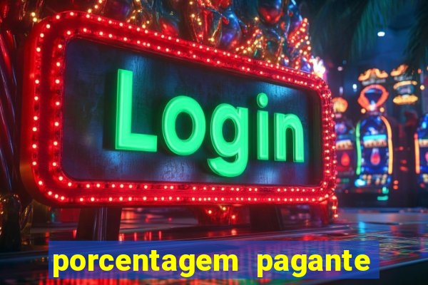 porcentagem pagante slots pg