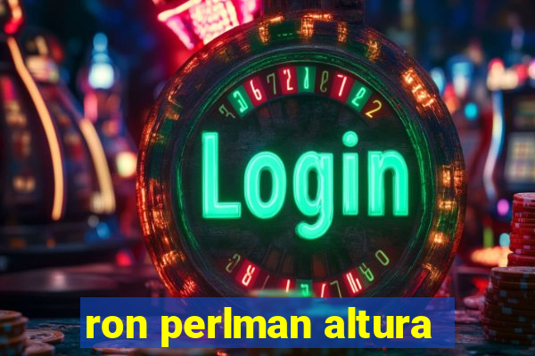 ron perlman altura