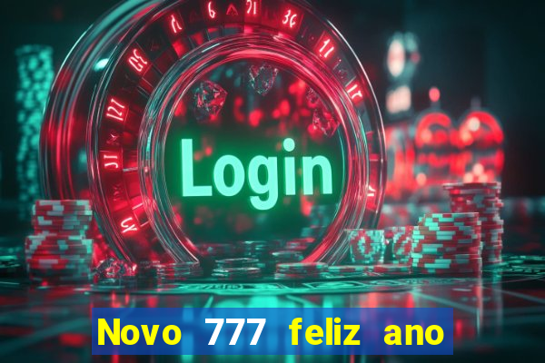 Novo 777 feliz ano novo boeing