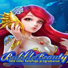 teto solar botafogo programacao