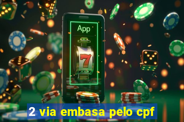 2 via embasa pelo cpf