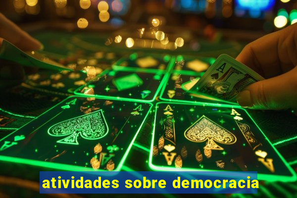 atividades sobre democracia