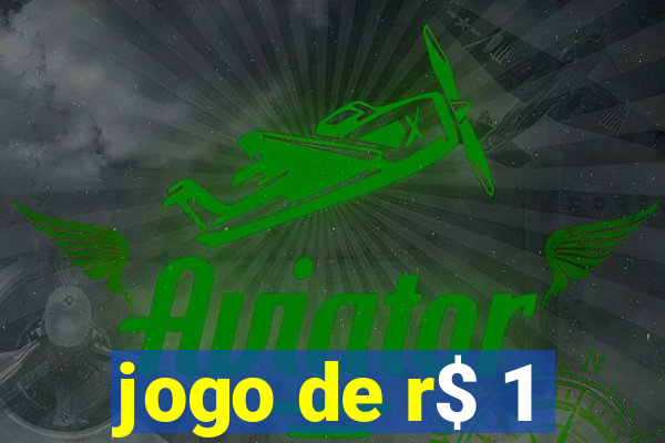 jogo de r$ 1