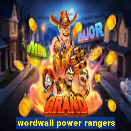 wordwall power rangers