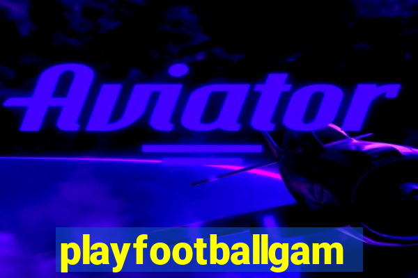 playfootballgames