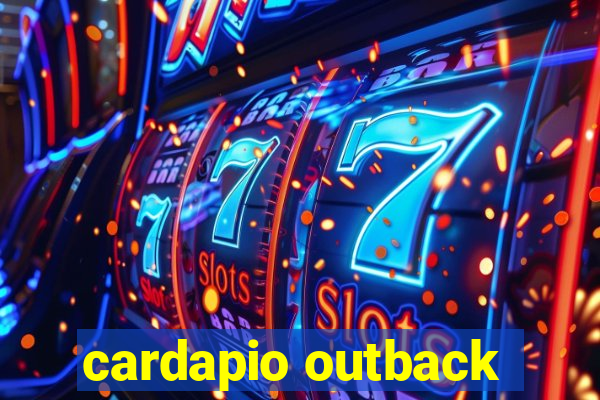 cardapio outback