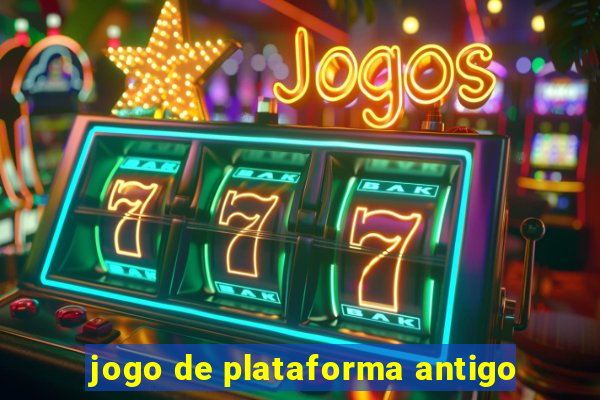 jogo de plataforma antigo