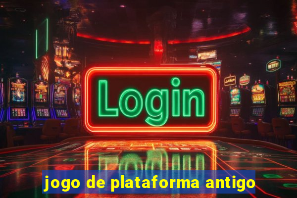 jogo de plataforma antigo