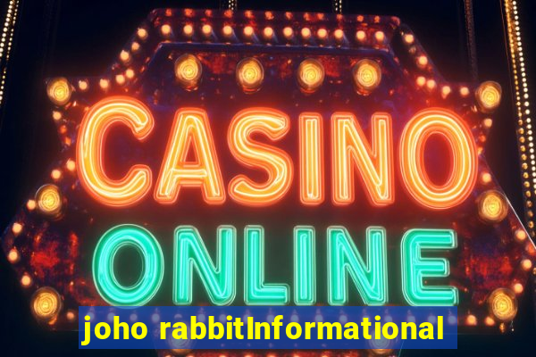 joho rabbitInformational