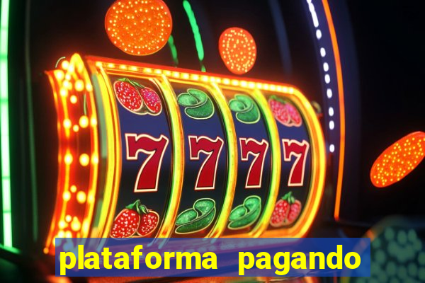 plataforma pagando bonus no cadastro