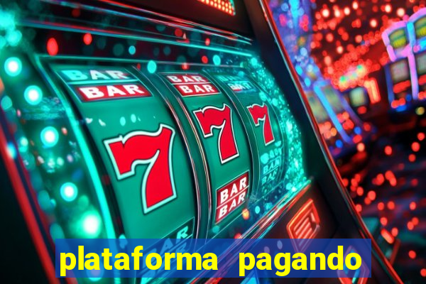 plataforma pagando bonus no cadastro