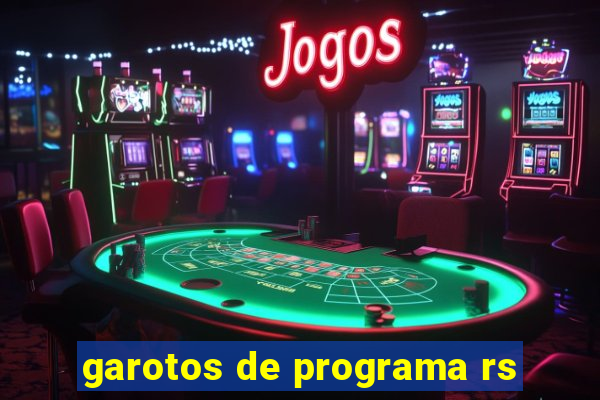 garotos de programa rs