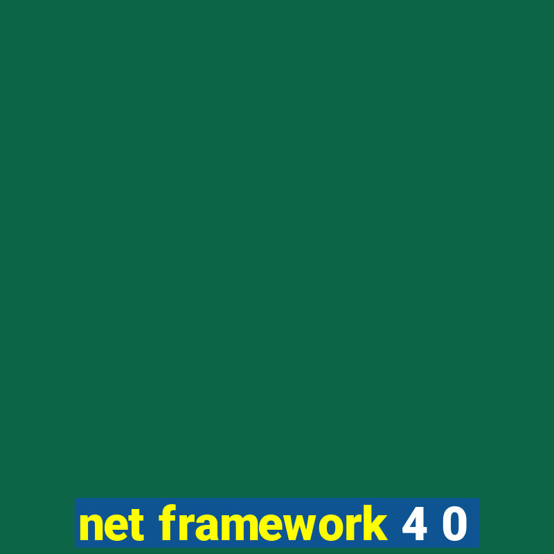 net framework 4 0