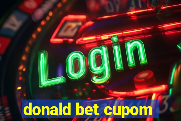 donald bet cupom