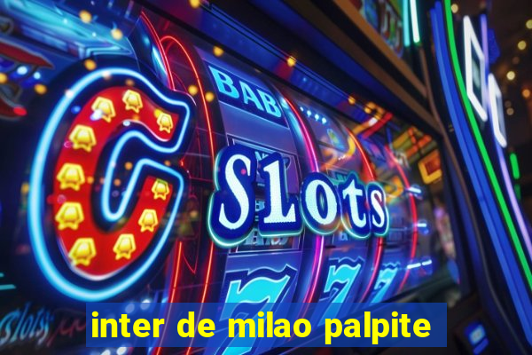 inter de milao palpite