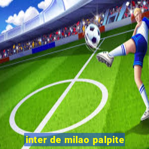 inter de milao palpite