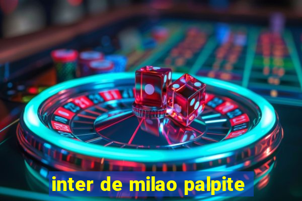 inter de milao palpite