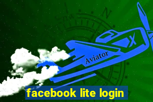 facebook lite login