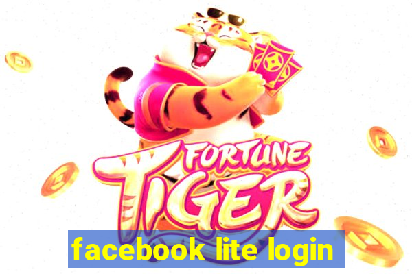 facebook lite login