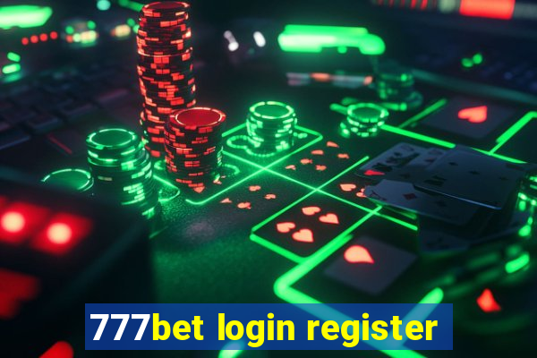 777bet login register