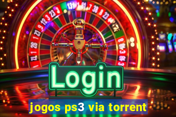 jogos ps3 via torrent