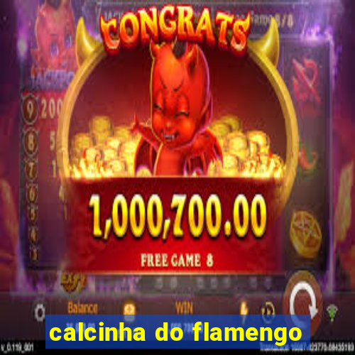 calcinha do flamengo